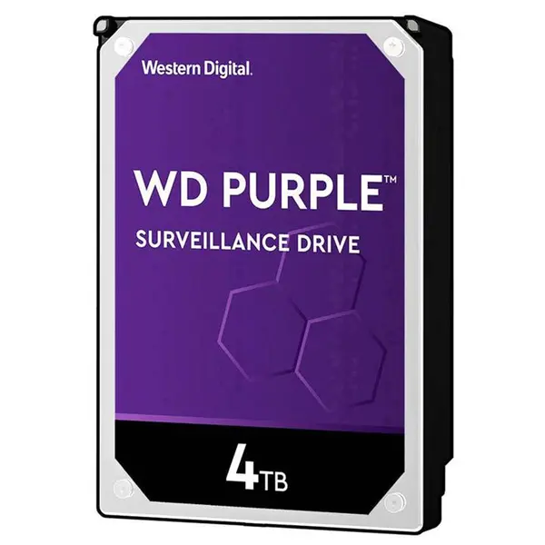 Western Digital HDD WD40PURZ Purple 4TB هارد دیسک وسترن دیجیتال HDD Western Digital 4TB WD purple