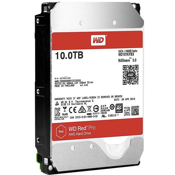 Western Digital Red Pro WD101KFBX Internal Hard Drive - 10TB Western Digital Red Pro WD101KFBX Internal Hard Drive 10TB