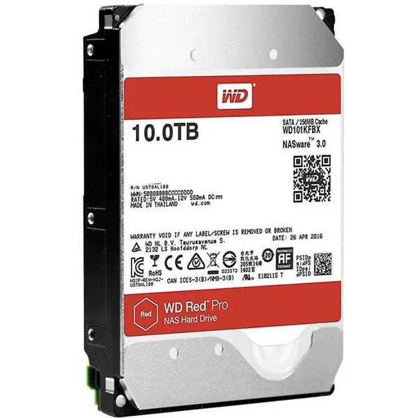 Western Digital Red Pro WD101KFBX Internal Hard Drive - 10TB Western Digital Red Pro WD101KFBX Internal Hard Drive 10TB - 5