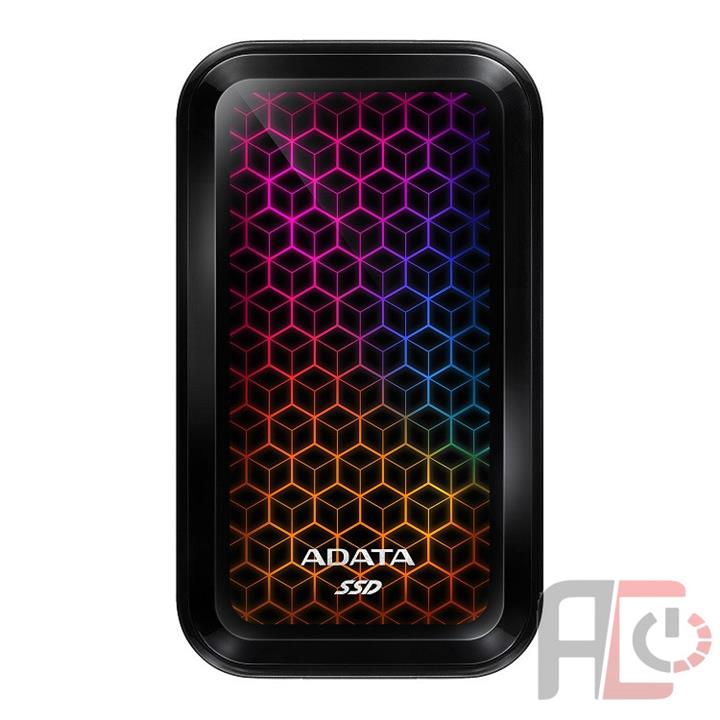 اس اس دی اکسترنال 1 ترابایت ای دیتا مدل SE770G External SSD: AData SE770G RGB 512GB