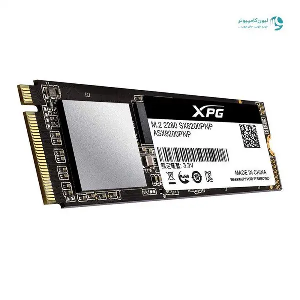 اس اس دی ای دیتا 1ترابایت XPG SX8200 Pro ADATA XPG SX8200 Pro 1TB NVMe M.2 SSD - 2
