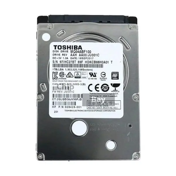 هارد دیسک اینترنال 2.5 اینچی توشیبا مدل MQ01ABF050 ظرفیت 500 گیگابایت Toshiba 2.5 Inch MQ01ABF050 Internal Hard Drive - 500GB