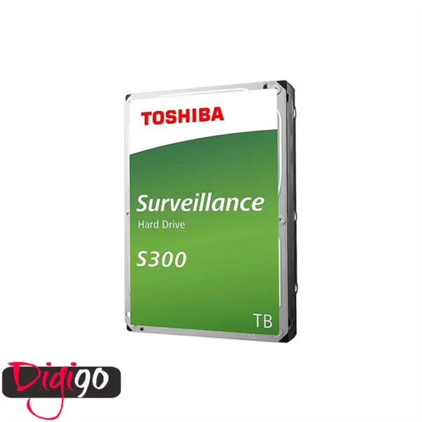 هارددیسک اینترنال توشیبا مدل اس 300 با ظرفیت 6 ترابایت TOSHIBA HDWT360 S300 6TB 256MB Cache Internal Hard Drive