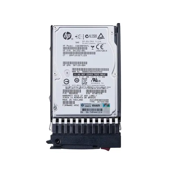 هارد سرور اچ پی 900 گیگابایت مدل 785069-b21 HP 785069-B21 900GB SAS 10K Server Hard Drive - 4