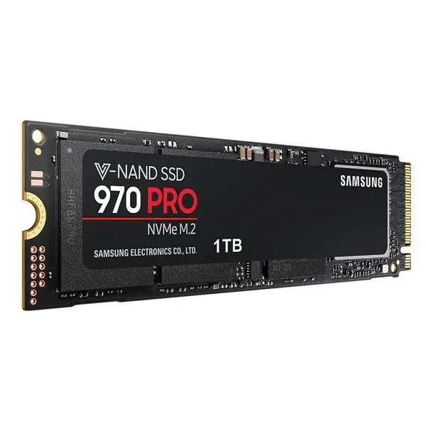 حافظه اس اس دی سامسونگ مدل 970 پرو با ظرفیت 1 ترابایت SAMSUNG MZ-V7P1T0BW 970 PRO 1TB PCIe NVMe M.2 SSD Drive - 5
