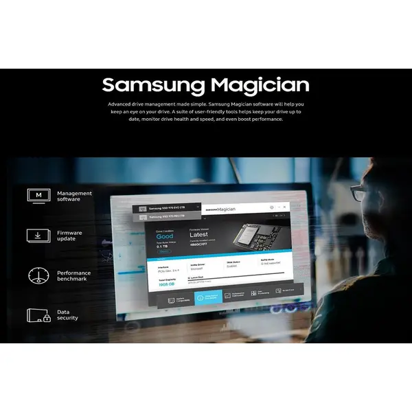 حافظه اس اس دی سامسونگ مدل 970 اوو با ظرفیت 1 ترابایت Samsung SSD 970 Evo NVMe M2 SSD - 1TB