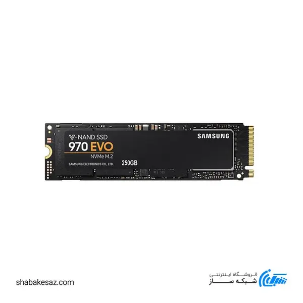 اس اس دی اینترنال سامسونگ مدل 970 EVO ظرفیت 250 گیگابایت Samsung 970 Evo Internal SSD Drive - 250GB - 3