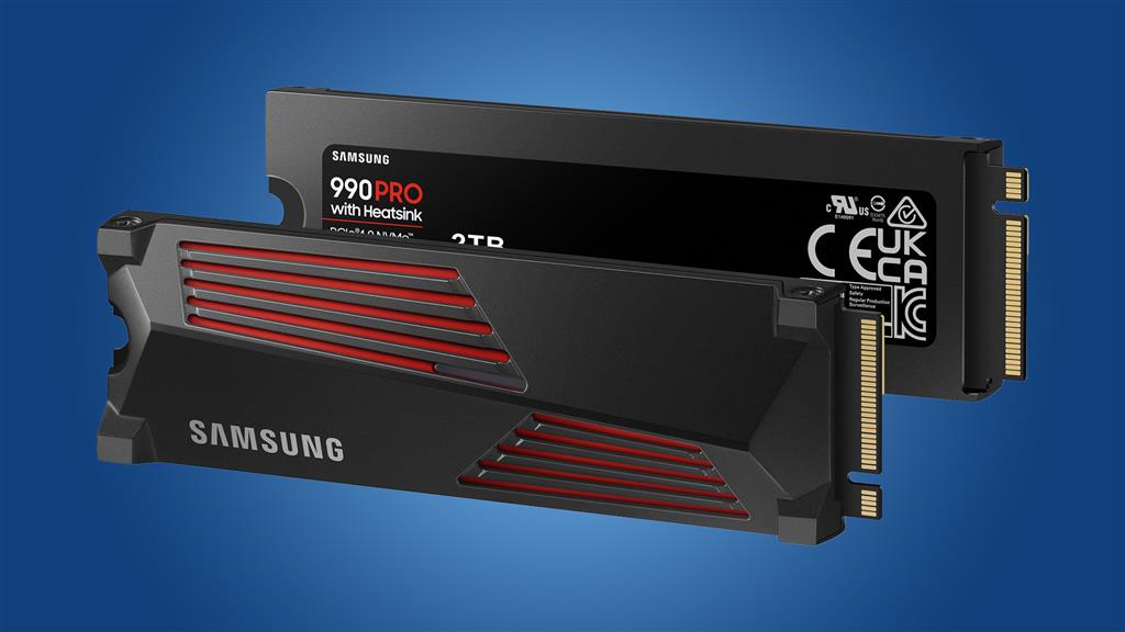 اس اس دی هیت سینک دار سامسونگ 990PRO PCIe 4.0 NVMe 2TB SSD Samsung 990 Pro Heatsink 2TB