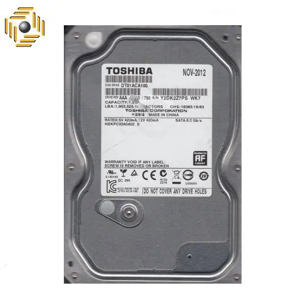 هارد اینترنال توشیبا مدل A100 ظرفیت 1TB Toshiba A100 1TB - 3