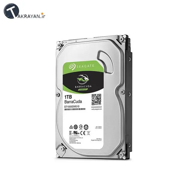 هارددیسک اینترنال سیگیت مدل BarraCuda ST1000DM010 ظرفیت 1 ترابایت Seagate BarraCuda ST1000DM010 Internal Hard Drive - 1TB