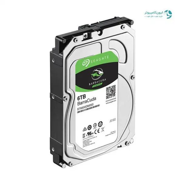 هارددیسک اینترنال سیگیت مدل BarraCuda ST6000DM004 ظرفیت 6 ترابایت Seagate BarraCuda ST6000DM004 Internal Hard Drive - 6TB - 4