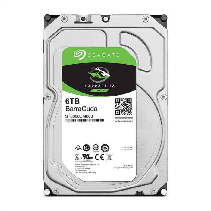 هارددیسک اینترنال سیگیت مدل BarraCuda ST6000DM004 ظرفیت 6 ترابایت Seagate BarraCuda ST6000DM004 Internal Hard Drive - 6TB