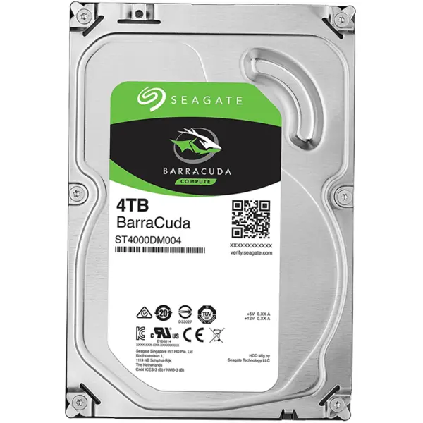 هارددیسک اینترنال سیگیت مدل BarraCuda ST4000M004 ظرفیت 4 ترابایت Seagate BarraCuda ST4000M004 Internal Hard Drive - 4TB