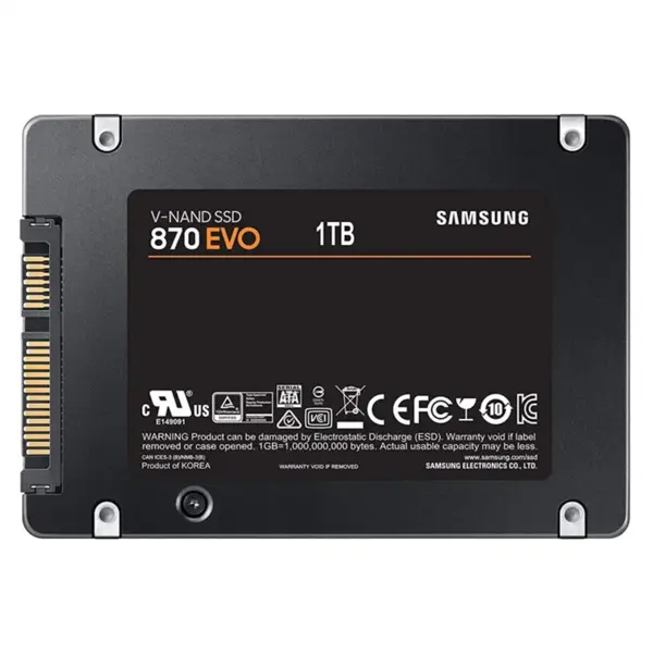 اس اس دی اینترنال سامسونگ مدل EVO 870 ظرفیت 1 ترابایت Samsung SSD 870 EVO 1TB