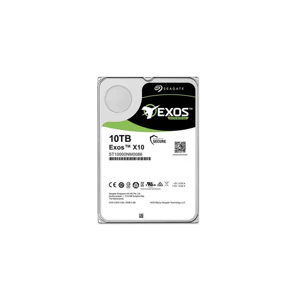 هارد دیسک اینترنال سیگیت مدل Exos ST10000NM0086 ظرفیت 10 ترابایت Seagate Exos ST10000NM0086 Internal Hard Drive - 10TB