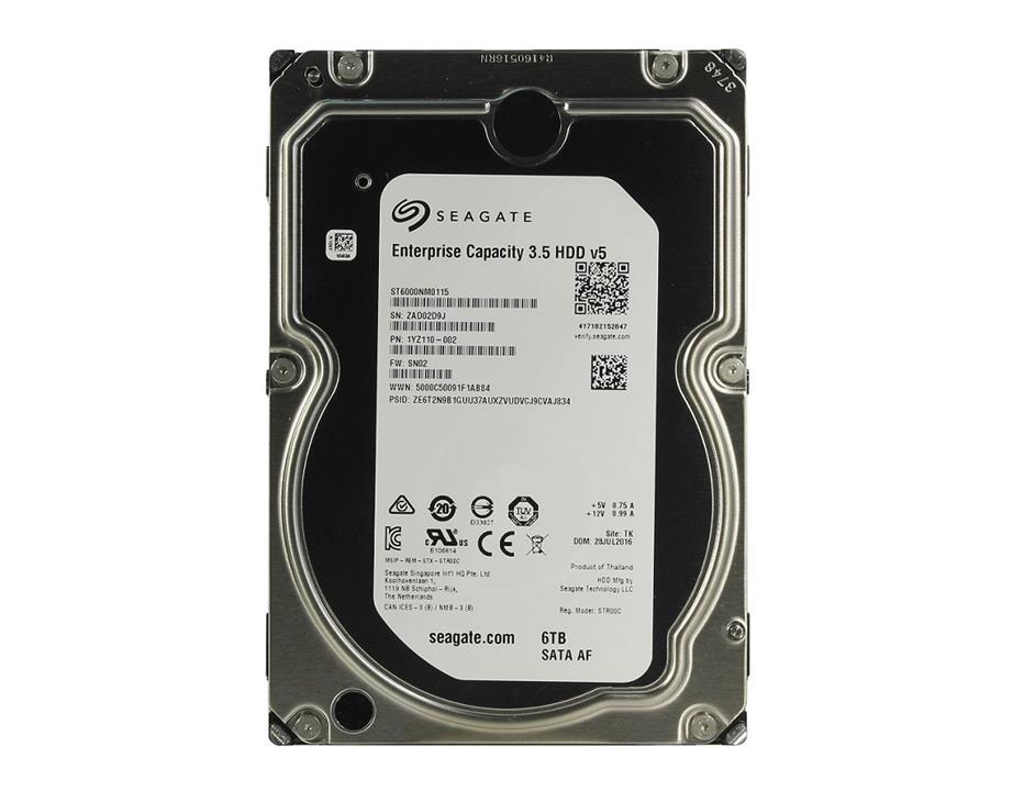 هارددیسک اینترنال سیگیت مدل Exos ST6000NM0115 ظرفیت 6 ترابایت Seagate Exos ST6000NM0115 Internal Hard Drive - 6TB