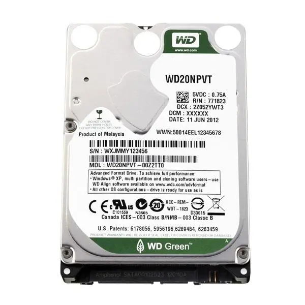 هارد لپ تاپ توشیبا HDD Internal 2.5inch 500GB Toshiba HDD Internal 2.5inch 500GB