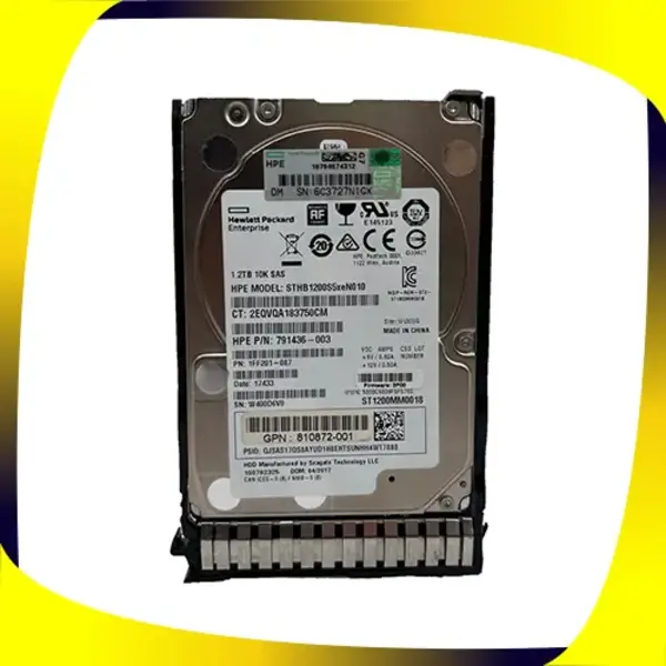 هارد سرور HP 1.2TB SAS 12G 10K - 2