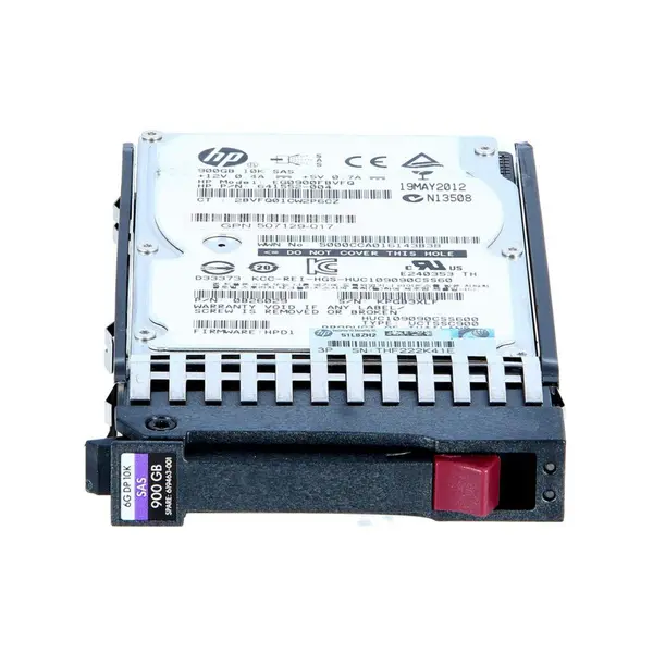 هارد سرور HP 900GB SAS 10K 6G SFF G7 HP 900GB SAS 6G 10K SFF Hard Drive - 2