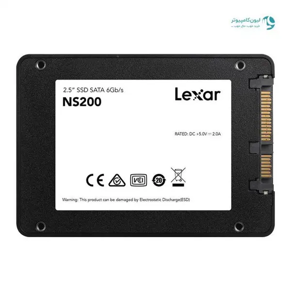 اس اس دی lexar مدل NS200 ظرفیت 240GB Lexar NS200 240GB Internal SSD Drive