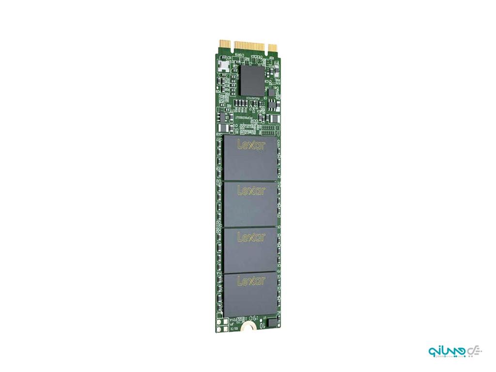 حافظه اس اس دی M.2 لکسار مدل NM100 با ظرفیت 256 گیگابایت Lexar NM100 M.2 2280 SATA III (6Gb/s) SSD - 256GB