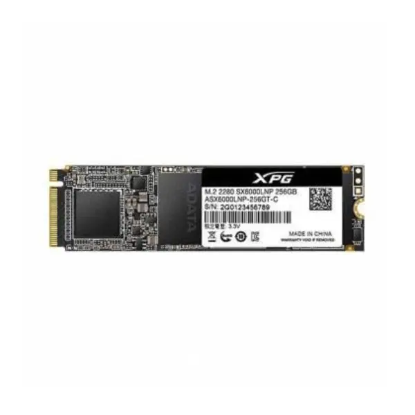 اس اس دی M.2 ای دیتا مدل XPG SX6000 Lite ظرفیت 256GB ADATA XPG SX6000 Lite 256GB PCIe Gen3x4 M.2 2280 Internal SSD Drive