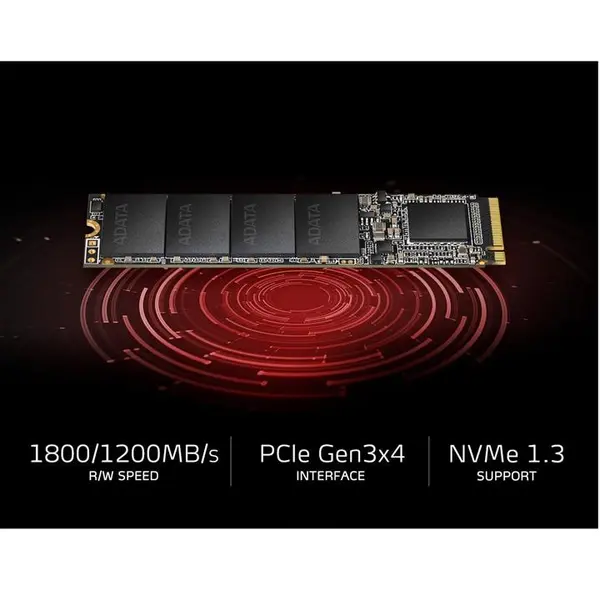 اس اس دی M.2 ای دیتا مدل XPG SX6000 Lite ظرفیت 256GB ADATA XPG SX6000 Lite 256GB PCIe Gen3x4 M.2 2280 Internal SSD Drive - 3