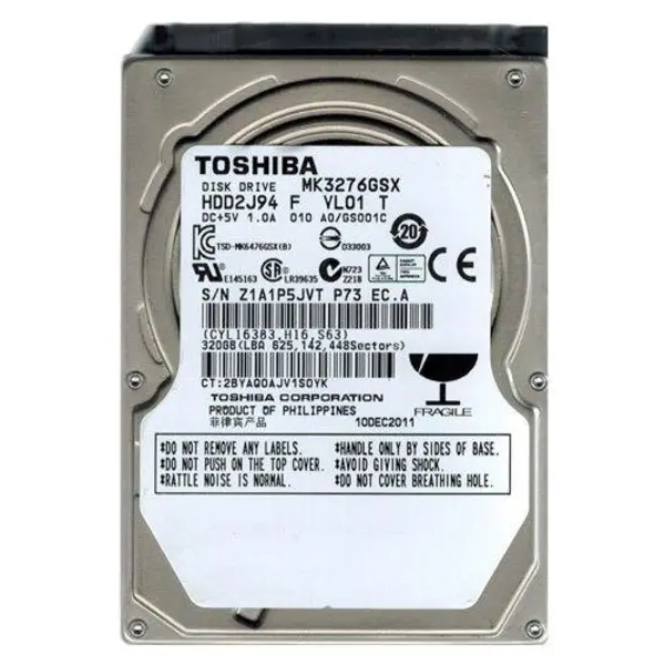 هارددیسک اینترنال توشیبا مدل MK3276GSX ظرفیت 320 گیگابایت TOSHIBA MK3276GSX Internal Hard Drive 320GB - 3