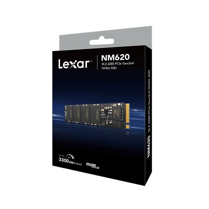 اس اس دی اینترنال لکسار مدل NM620 M.2 2280 ظرفیت 256 گیگ Lexar NM620 M.2 2280 NVMe SSD - 256GB