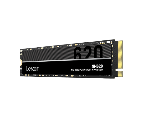 اس ‌اس ‌دی اینترنال لکسار NM620 M.2 512GB Lexar NM620 512G M.2 2280 PCIe Gen3x4 NVMe SSD Drive