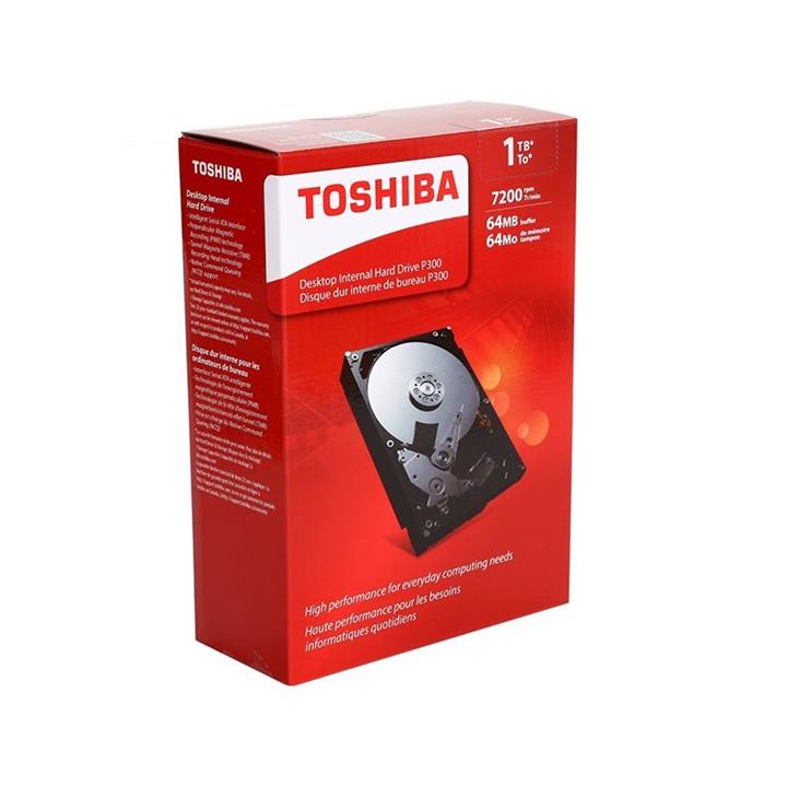 هارددیسک اینترنال توشیبا سری P300 مدل HDWD110 ظرفیت 1 ترابایت Toshiba P300 HDWD110 Internal Hard Drive - 1TB