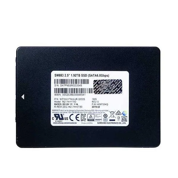 SAMSUNG SSD SM883 1.9TB اس اس دی اینترپرایز سامسونگ Samsung 1.92TB ENTERPRISE SM883 SSD DRIVE - 4