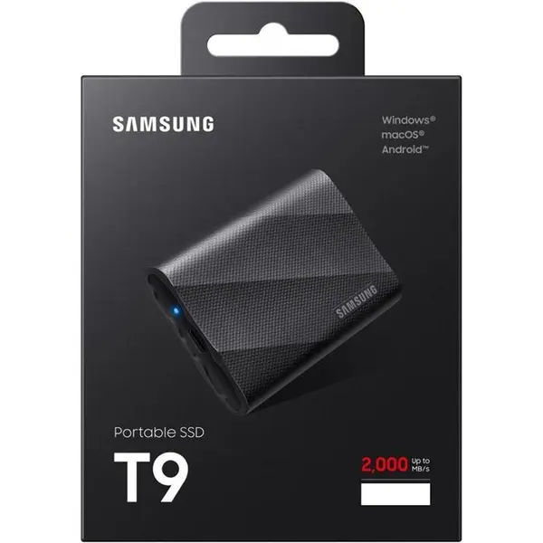 اس اس دی اکسترنال سامسونگ مدل Samsung T9 ظرفیت 1 ترابایت Samsung T9 1TB External SSD - 3