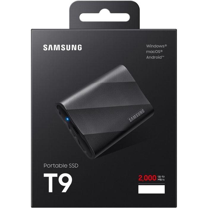 اس اس دی اکسترنال سامسونگ مدل Samsung T9  ظرفیت 2 ترابایت Samsung T9 2TB External SSD