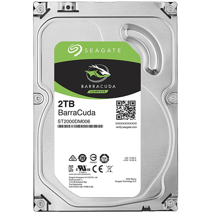 Seagate BarraCuda ST2000DM006 Internal Hard Drive - 2TB -