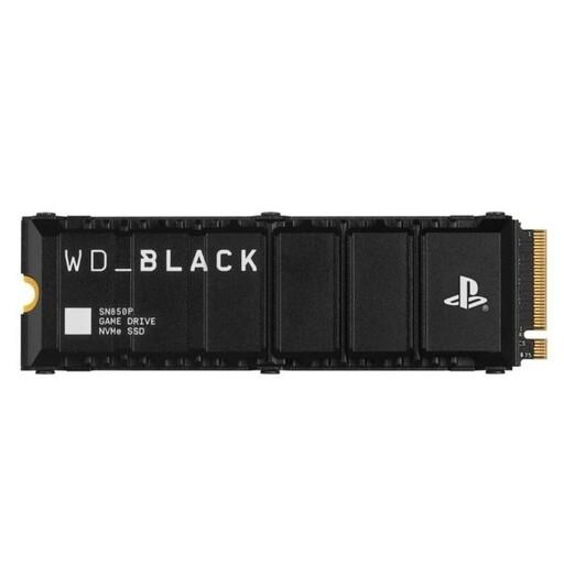 حافظه اس اس دی وسترن دیجیتال SN850 هیت سینک دار برای ps5 ظرفیت 2 ترابایت SSD WD BLACK SN850 Heatsink 2TB