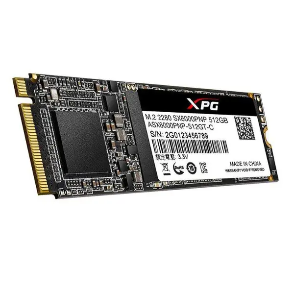 حافظه اینترنال SSD ظرفیت 256 گیگابایت ایکس پی جی ای دیتا مدل SX8100 SSD ADATA SX8100 256GB PCIe Gen3x4 M.2 2280 Internal Drive - 3