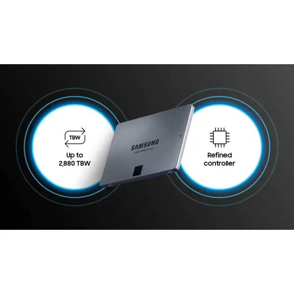 حافظه SSD اینترنال 2 ترابایت Samsung مدل 870 QVO SAMSUNG QVO 870 2TB SATA III Internal SSD