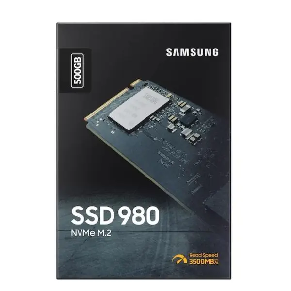 حافظه SSD اینترنال 500 گیگابایت Samsung مدل 980 M.2 SAMSUNG 980 PCIe 3.0 NVMe M.2 2280 500GB Internal SSD