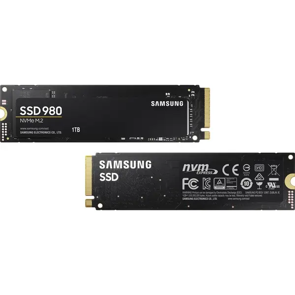 حافظه SSD اینترنال سامسونگ مدل 980 PCIe 3.0 NVMe M.2 2280 ظرفیت 1 ترابایت SAMSUNG 980 PCIe 3.0 NVMe M.2 2280 1TB Internal SSD