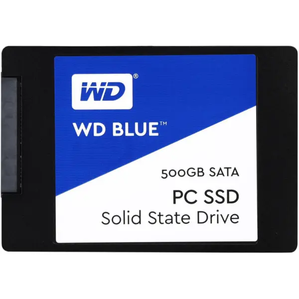حافظه SSD وسترن دیجیتال مدل BLUE WDS500G1B0A ظرفیت 500 گیگابایت Western Digital BLUE WDS500G1B0A SSD Drive - 500GB