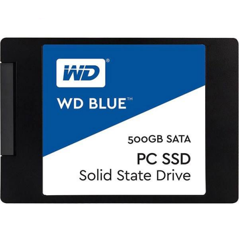 حافظه SSD وسترن دیجیتال مدل BLUE WDS500G1B0A ظرفیت 500 گیگابایت Western Digital BLUE WDS500G1B0A SSD Drive - 500GB