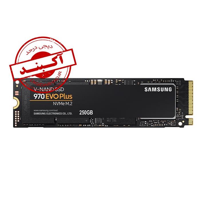 اس اس دی SSD SAMSUNG 970 EVO PLUS 250GB در حد نو