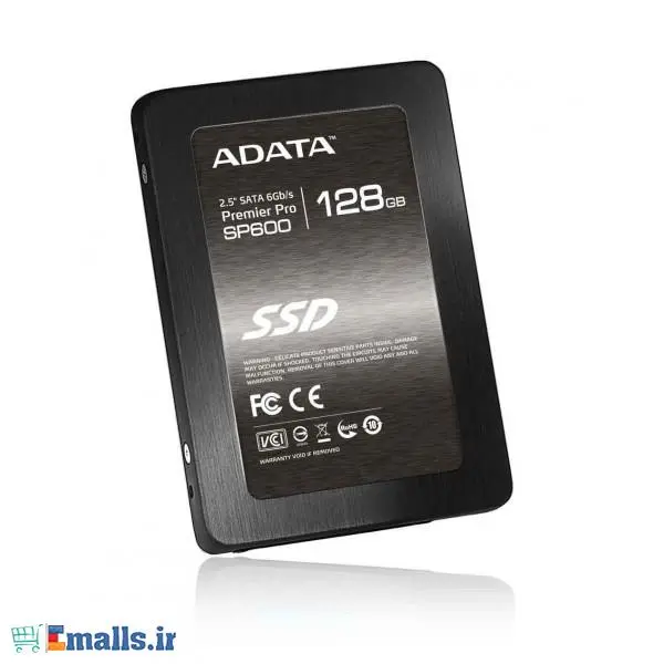 حافظه SSD ای دیتا مدل پریمیر پرو SP600 ظرفیت 128 گیگابایت ADATA SSD SP600 - 128GB - 5