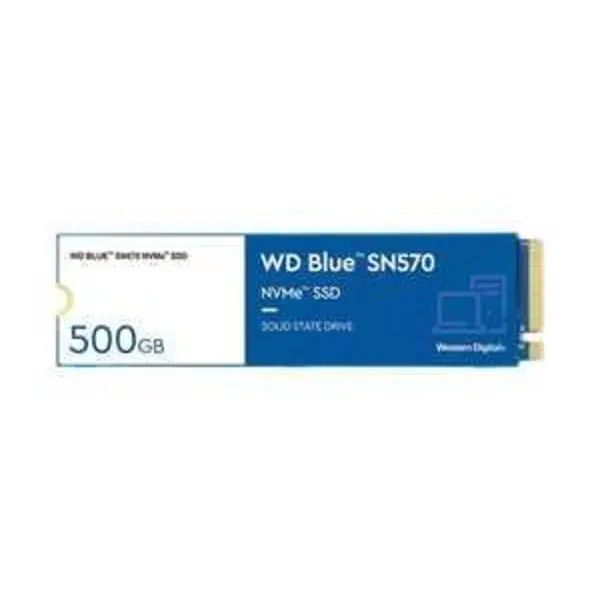 حافظه SSD وسترن دیجیتال مدل WD Blue SN570 M.2 2280 500GB NVMe Western Digital Western Digital Blue SN570 2280 NVMe 500GB M.2 SSD