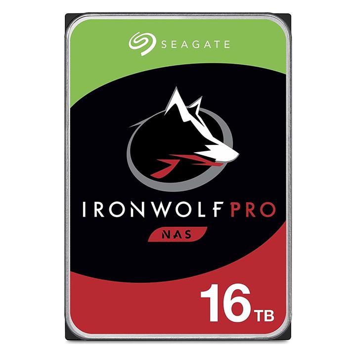 هارددیسک اینترنال سیگیت مدل ST16000NE000 NAS IronWolf Pro ظرفیت 16 ترابایت Seagate IronWolf Pro 16TB NAS Hard Drive 7200 RPM 256MB