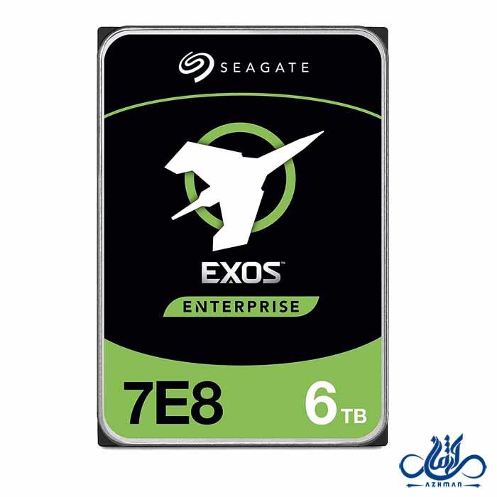 هارد اینترنال سیگیت مدل ST6000NM021A Exos 7E8 با ظرفیت 6 ترابایت Seagate ST6000NM021A Exos 7E8 6TB SATA3 Internal Hard Drive