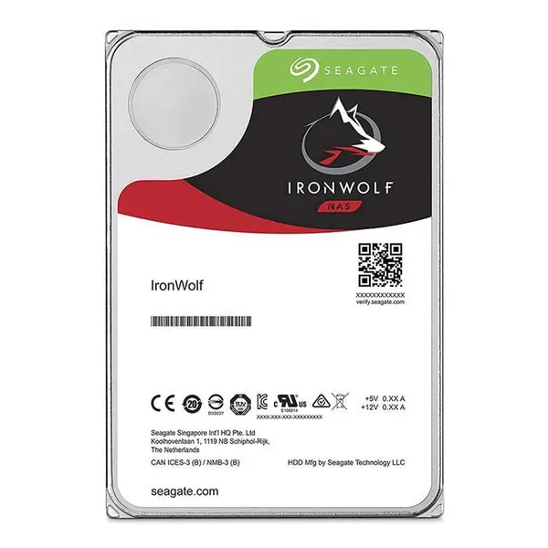 هارد دیسک سیگیت مدل آیرون ولف ST8000VN004 با ظرفیت 8 ترابایت Seagate ST8000VN004 IronWolf 8TB 256MB Cache NAS Hard Drive - 5