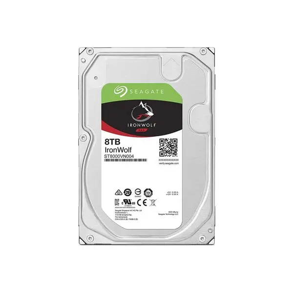 هارد دیسک سیگیت مدل آیرون ولف ST8000VN004 با ظرفیت 8 ترابایت Seagate ST8000VN004 IronWolf 8TB 256MB Cache NAS Hard Drive - 4