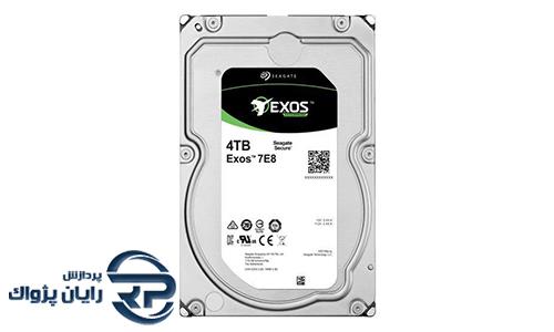 هارد اینترنال سیگیت مدل ST۴۰۰۰NM۰۰۰A Exos ۷E۸ با ظرفیت ۴ ترابایت Seagate ST4000NM000A Exos 7E8 4TB SATA3 Internal Hard Drive